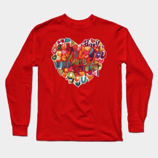Hearts of Love Long Sleeve T-Shirt